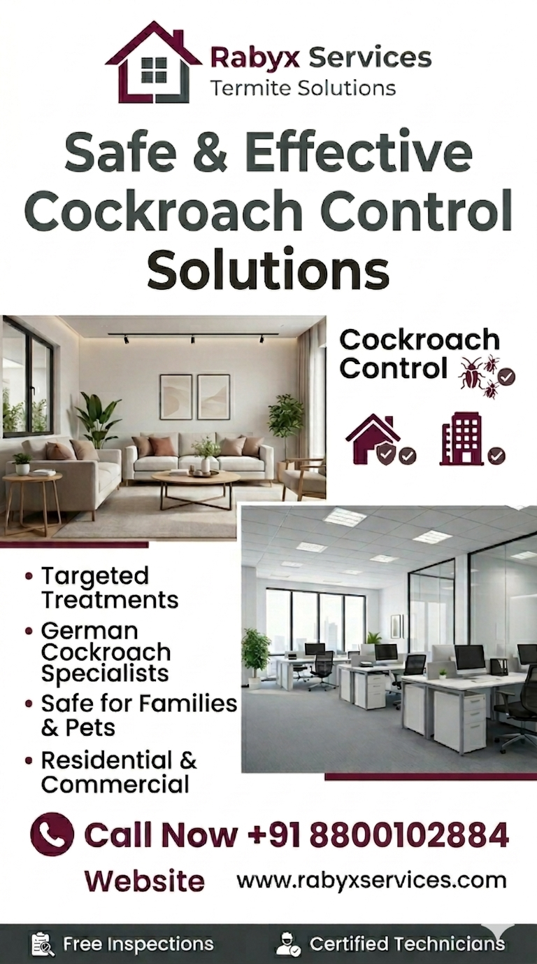 Cockroach control service