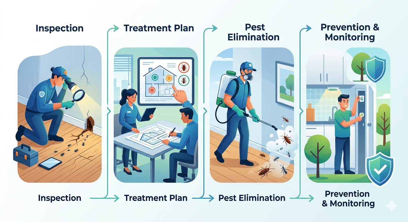 Simple Termite Treatment Process